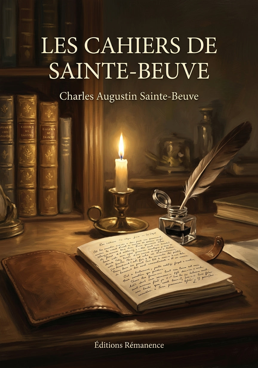 Livre Les Cahiers de Sainte-Beuve par Charles Augustin Sainte-Beuve - Couverture - Editions Remanence