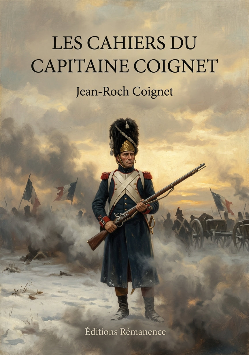 Livre Les Cahiers du capitaine Coignet par Jean-Roch Coignet - Couverture - Editions Remanence