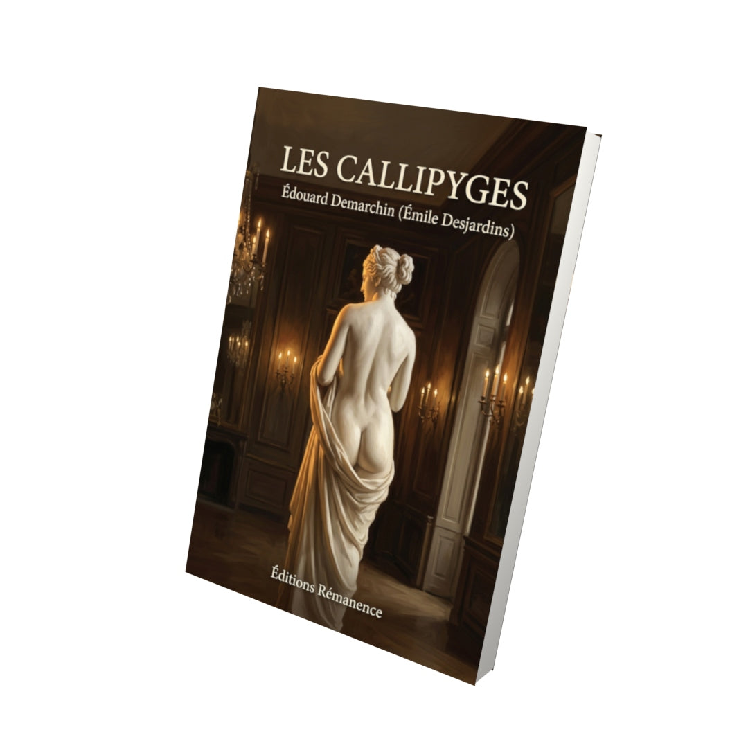 Livre Les Callipyges par Édouard Demarchin (Émile Desjardins) - Vue 3D - Editions Remanence