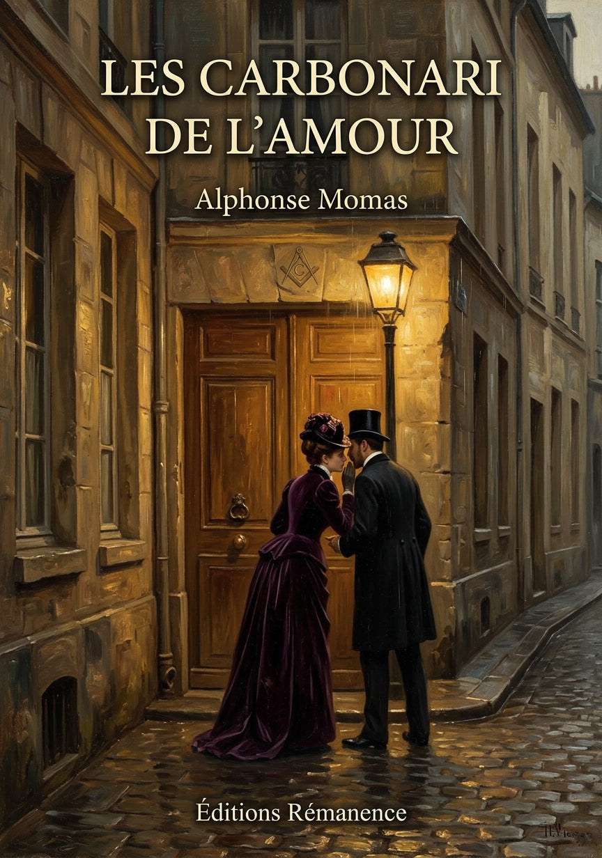Livre Les Carbonari de l’amour par Alphonse Momas - Couverture - Editions Remanence