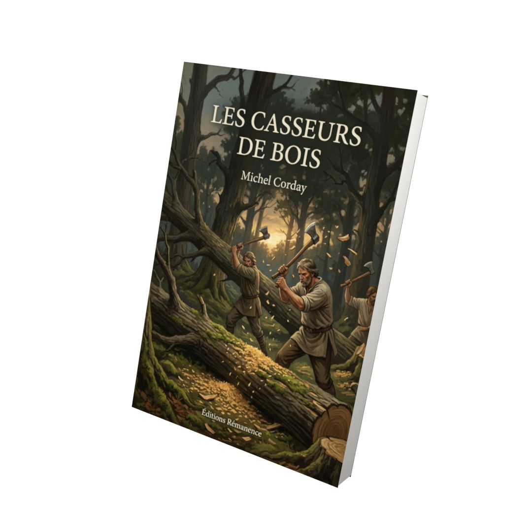 Livre Les casseurs de bois - Michel Corday - Vue 3D - Editions Remanence