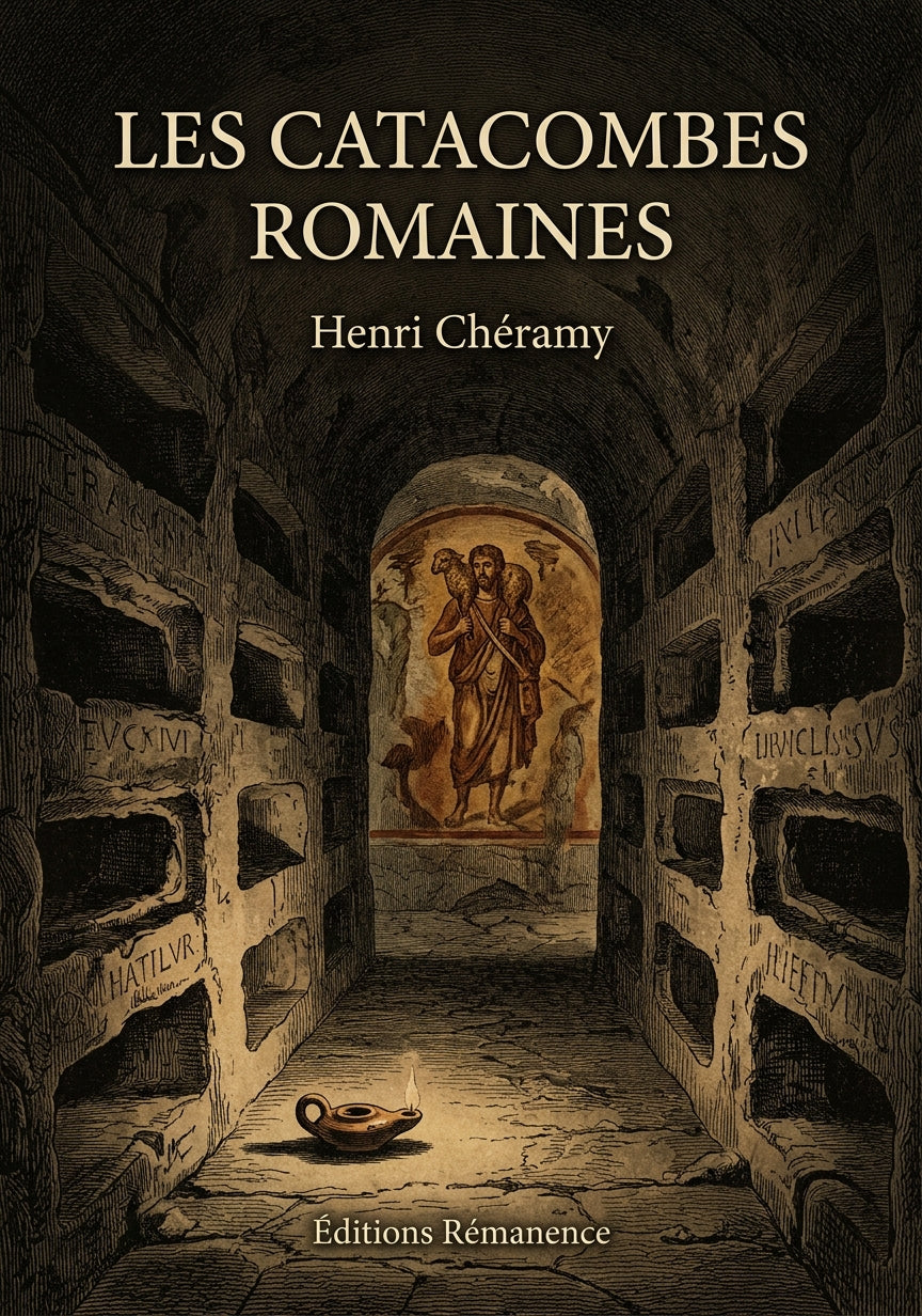 Livre Les catacombes romaines par Abbé Nortet - Couverture - Editions Remanence
