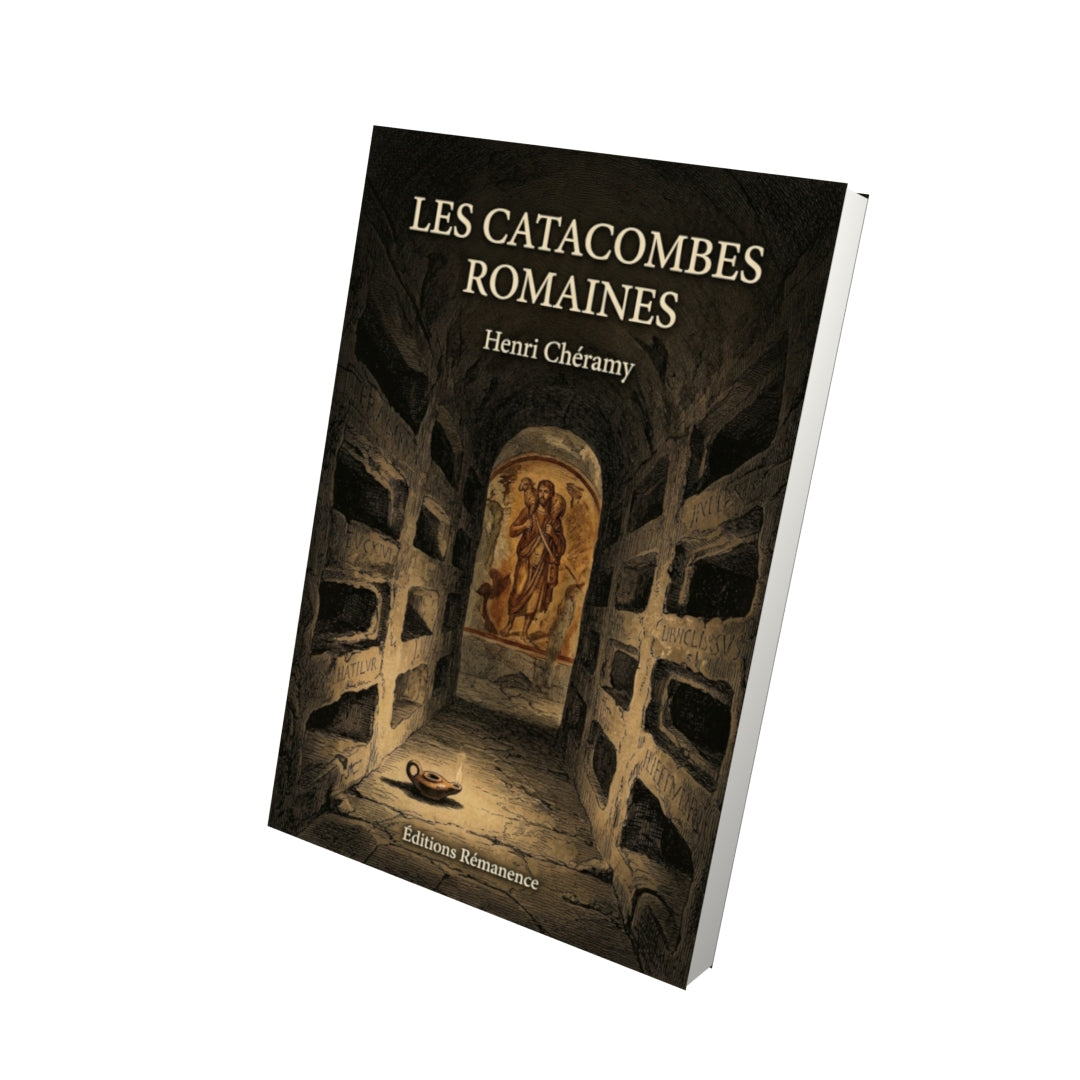 Livre Les catacombes romaines par Abbé Nortet - Vue 3D - Editions Remanence