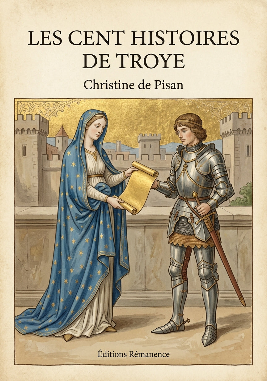 Les cent histoires de Troye - Christine de Pisan (Couverture)