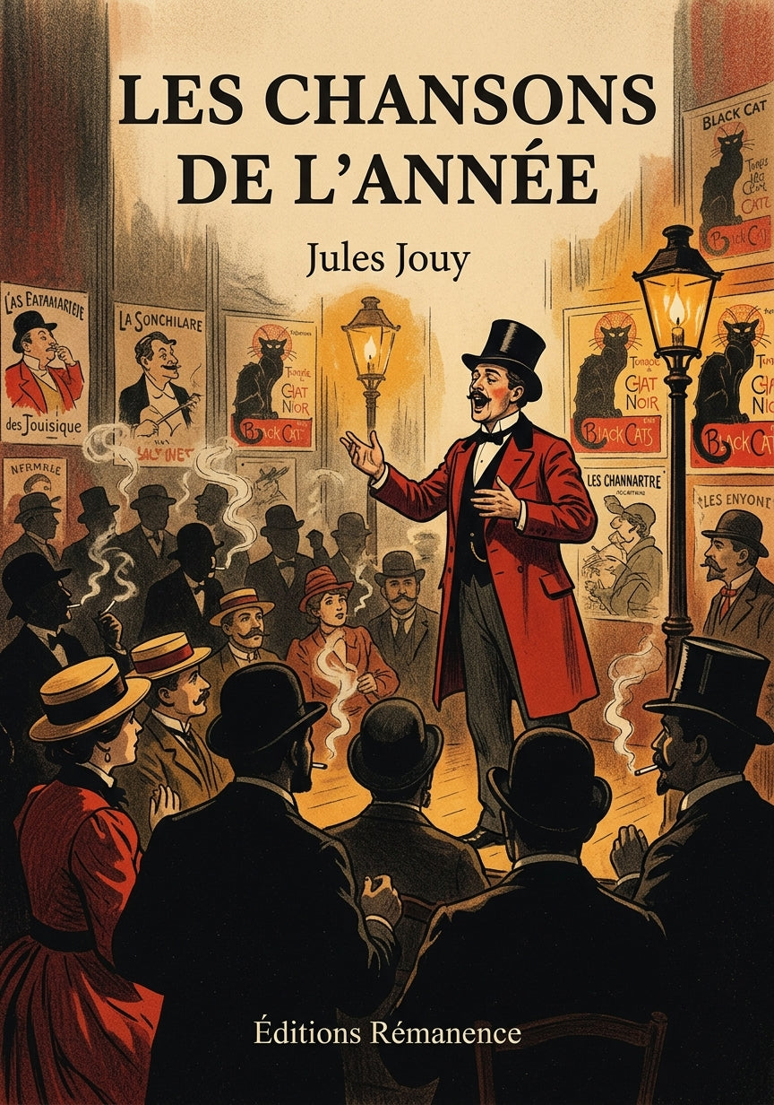 Livre Les Chansons de l’année par Jules Jouy - Couverture - Editions Remanence