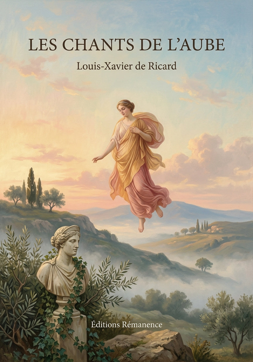 Livre Les Chants de l’aube par Louis-Xavier de Ricard - Couverture - Editions Remanence