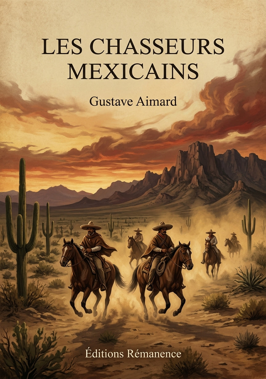 Les chasseurs mexicains - Gustave Aimard (Couverture)