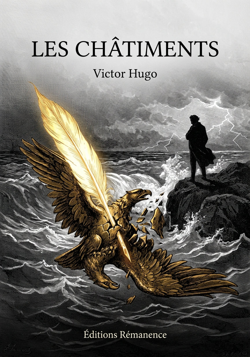 Livre Les Châtiments par Victor Hugo - Couverture - Editions Remanence