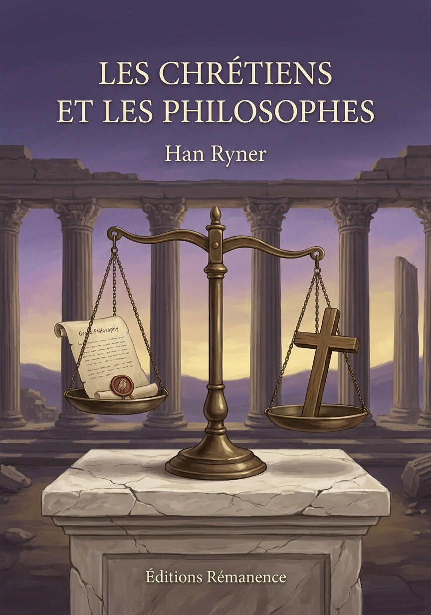 Livre Les Chrétiens et les Philosophes par Han Ryner - Couverture - Editions Remanence