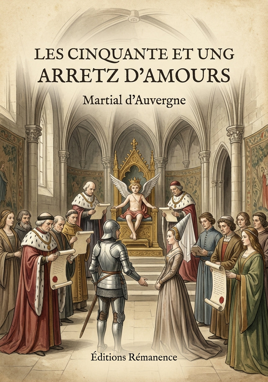 Les cinquante et ung arretz d'amours - Martial d’Auvergne (Couverture)