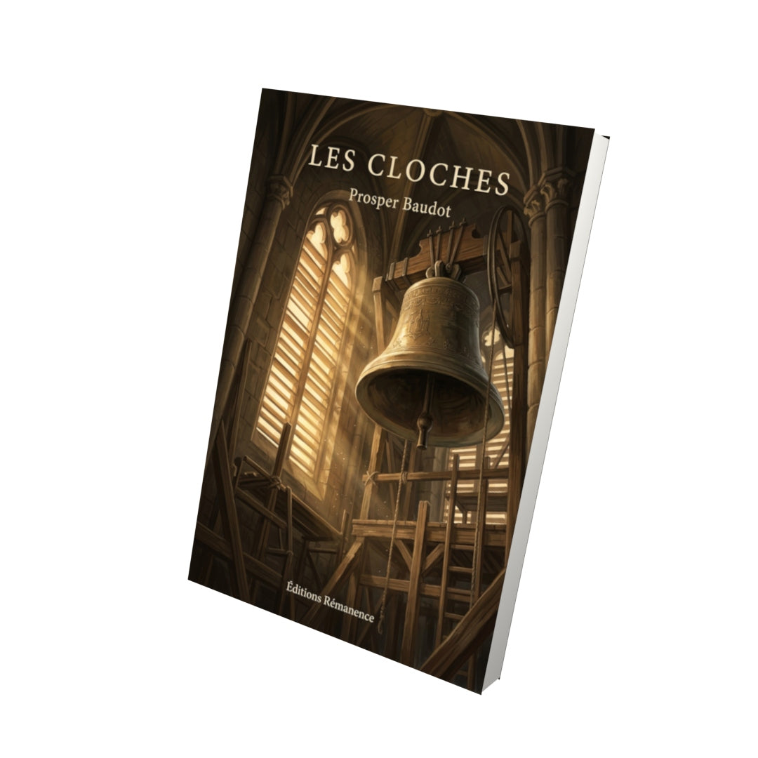 Livre Les Cloches par Edgar Allan Poe - Vue 3D - Editions Remanence