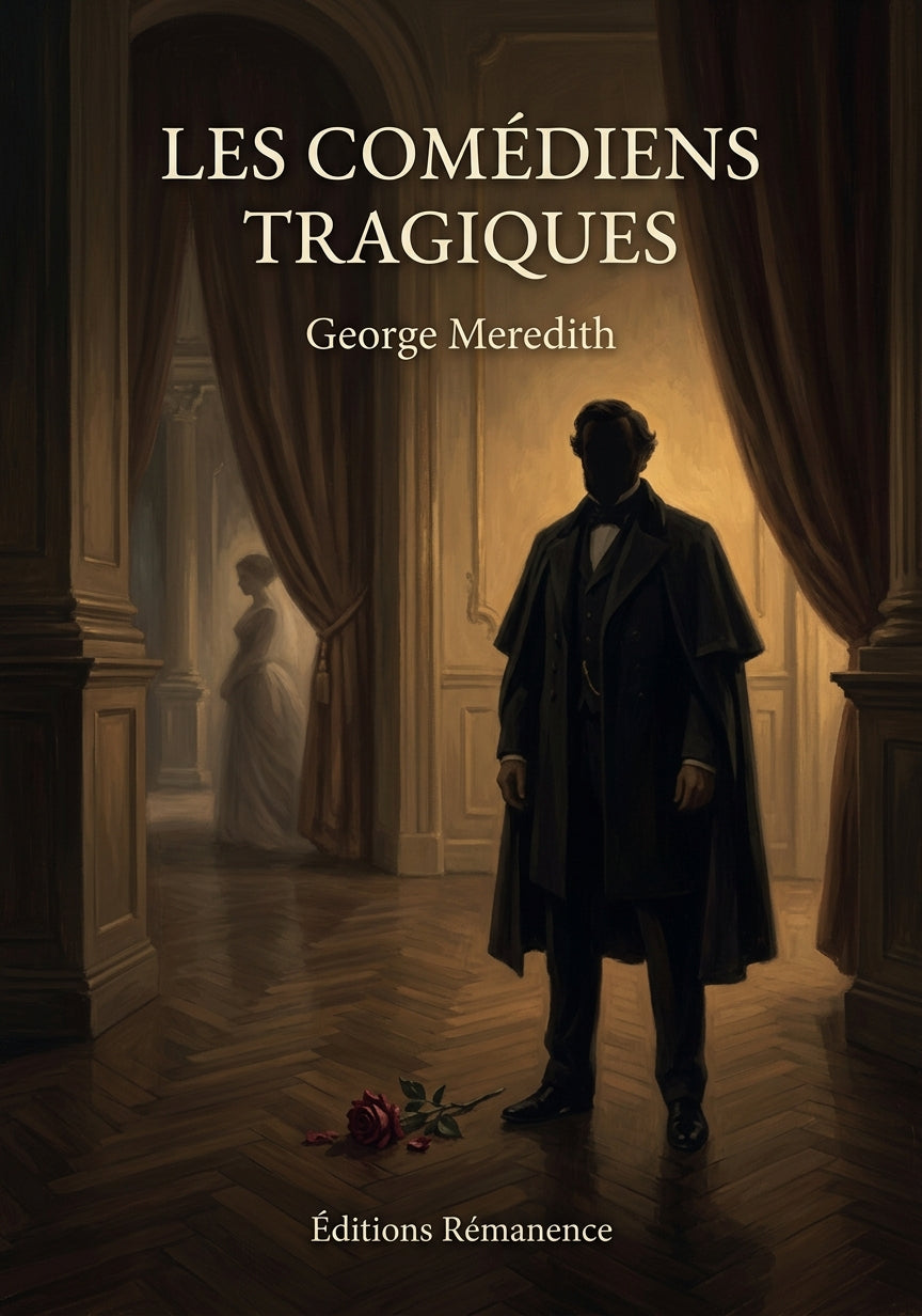 Livre Les Comédiens tragiques par George Meredith - Couverture - Editions Remanence