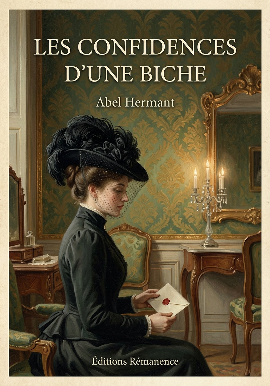 Les Confidences d'une Biche - Abel Hermant (Couverture)