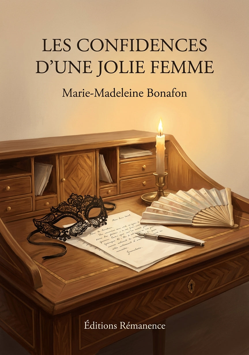 Livre Les Confidences d’une jolie femme par Marie-Madeleine Bonafon - Couverture - Editions Remanence