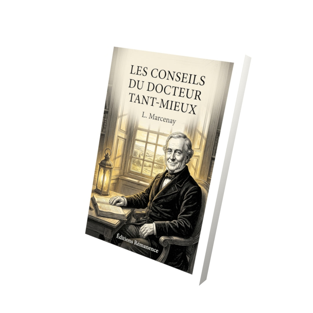 Livre Les Conseils du Docteur Tant-Mieux par L. Marcenay - Vue 3D - Editions Remanence