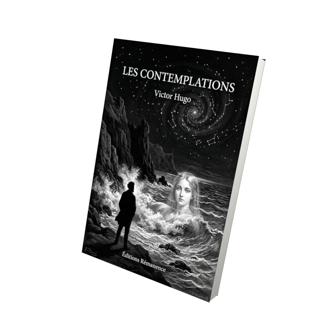 Livre Les contemplations - Victor Hugo - Vue 3D - Editions Remanence