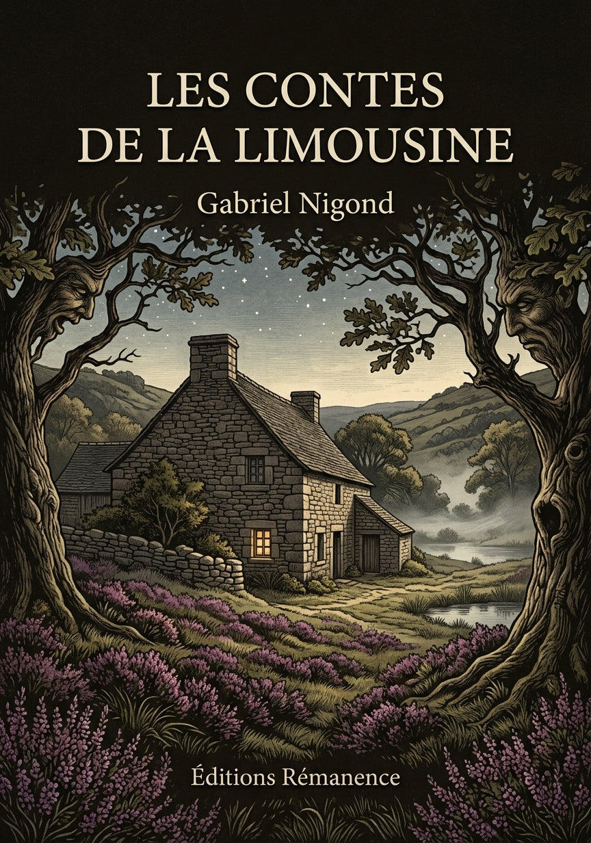 Livre Les Contes de la Limousine par Gabriel Nigond - Couverture - Editions Remanence