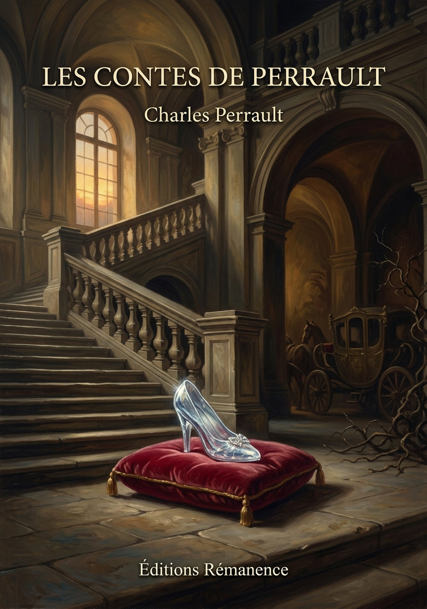 Livre Les Contes de Perrault par Charles Perrault - Couverture - Editions Remanence