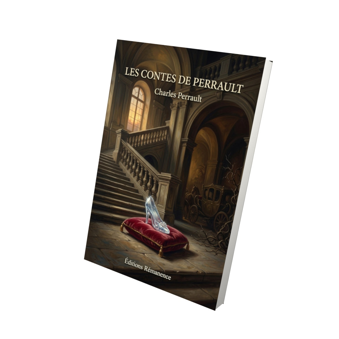 Livre Les Contes de Perrault par Charles Perrault - Vue 3D - Editions Remanence