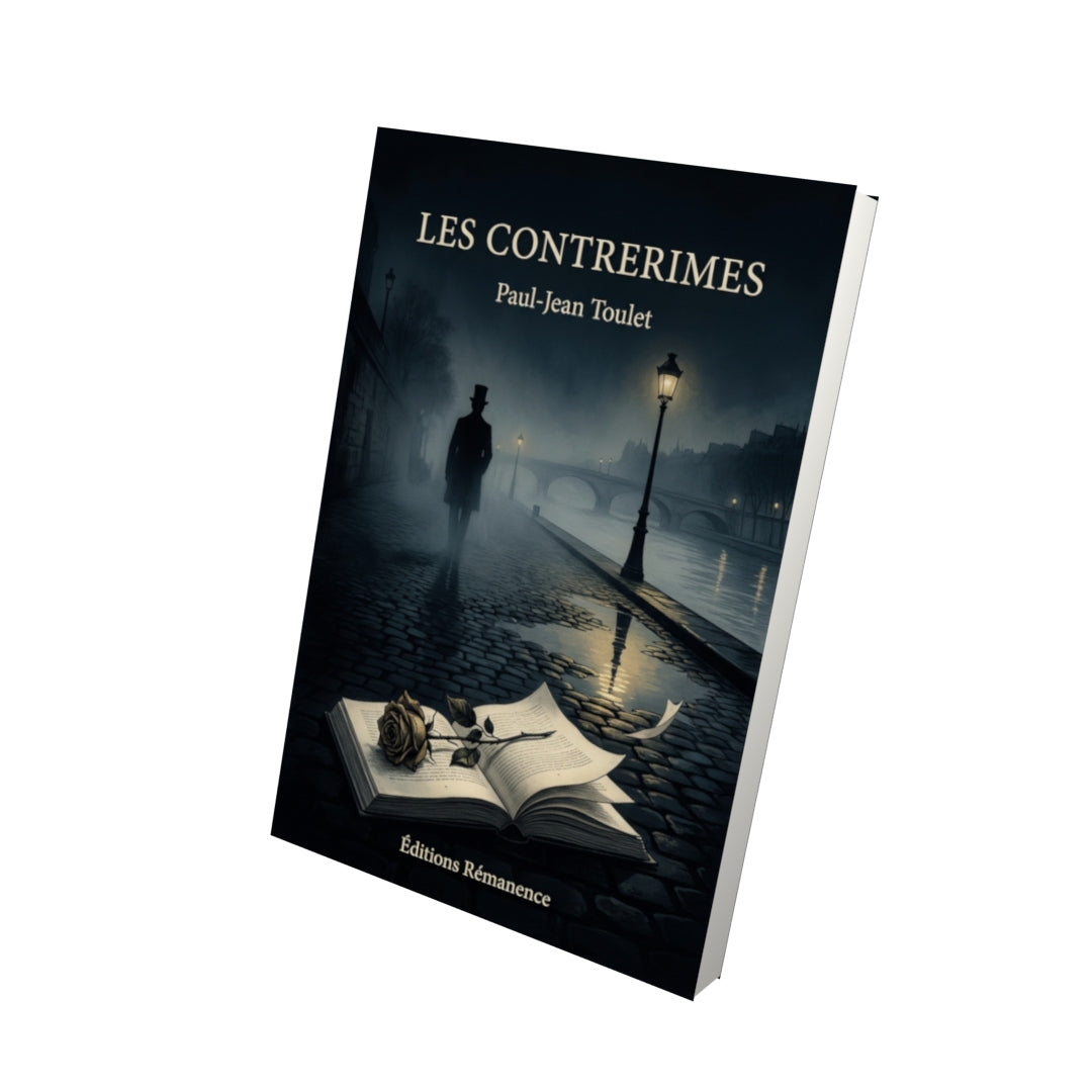 Livre Les Contrerimes par Paul-Jean Toulet - Vue 3D - Editions Remanence
