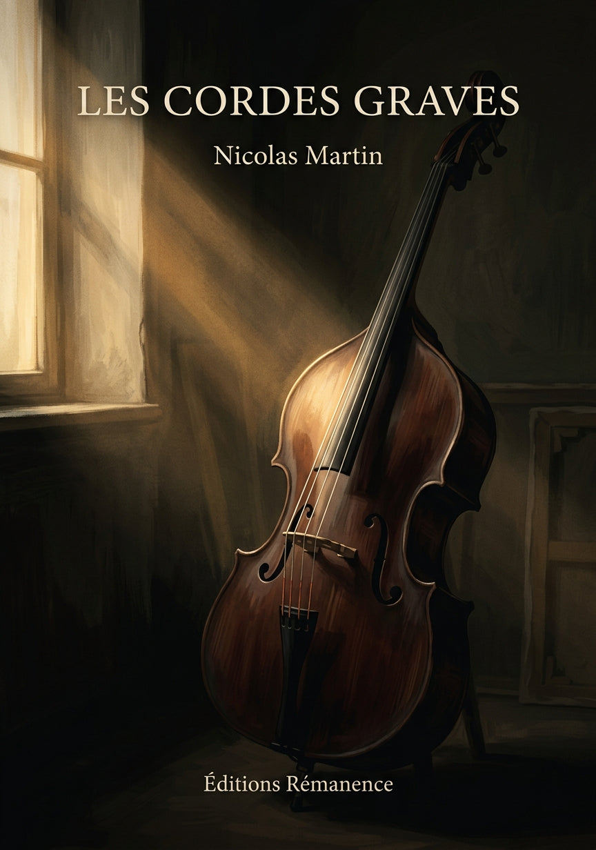 Livre Les Cordes graves par Nicolas Martin - Couverture - Editions Remanence