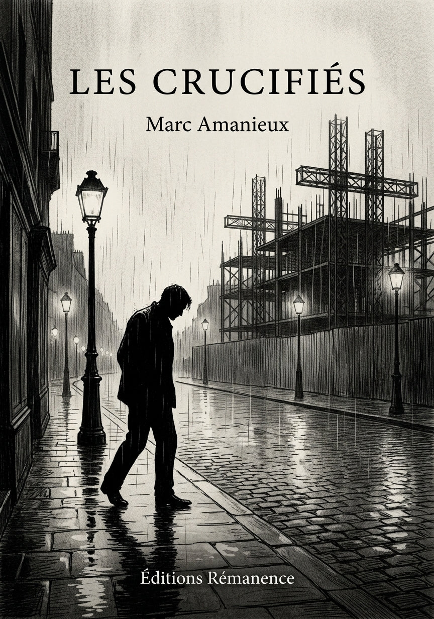 Livre Les Crucifiés par Marc Amanieux - Couverture - Editions Remanence