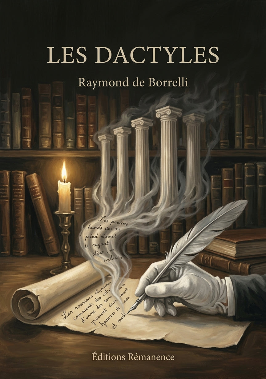 Livre Les Dactyles par Raymond de Borrelli - Couverture - Editions Remanence