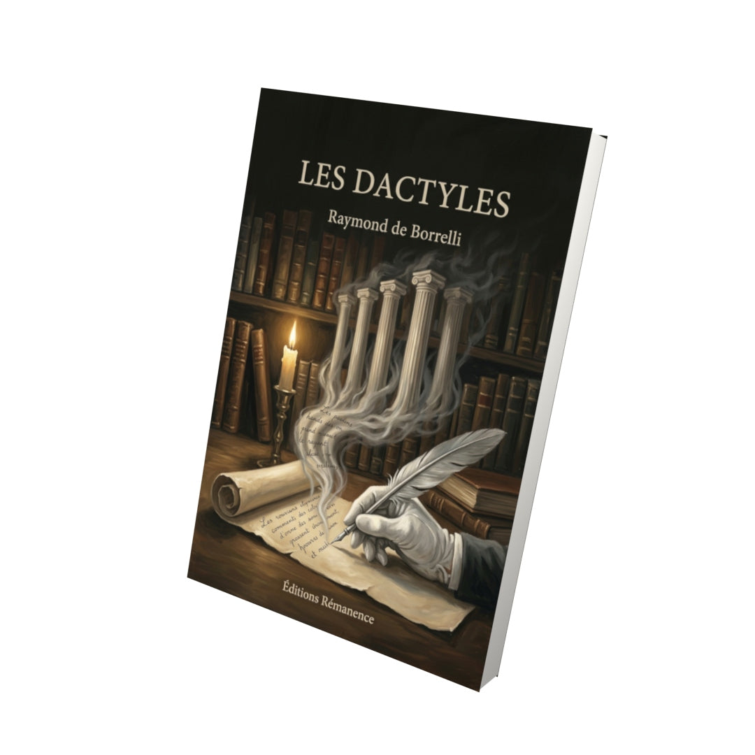 Livre Les Dactyles par Raymond de Borrelli - Vue 3D - Editions Remanence