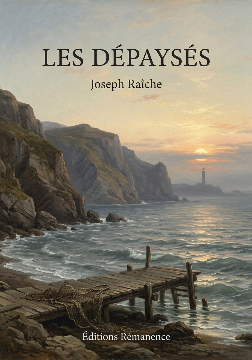 Livre Les dépaysés par Joseph Raîche - Couverture - Editions Remanence