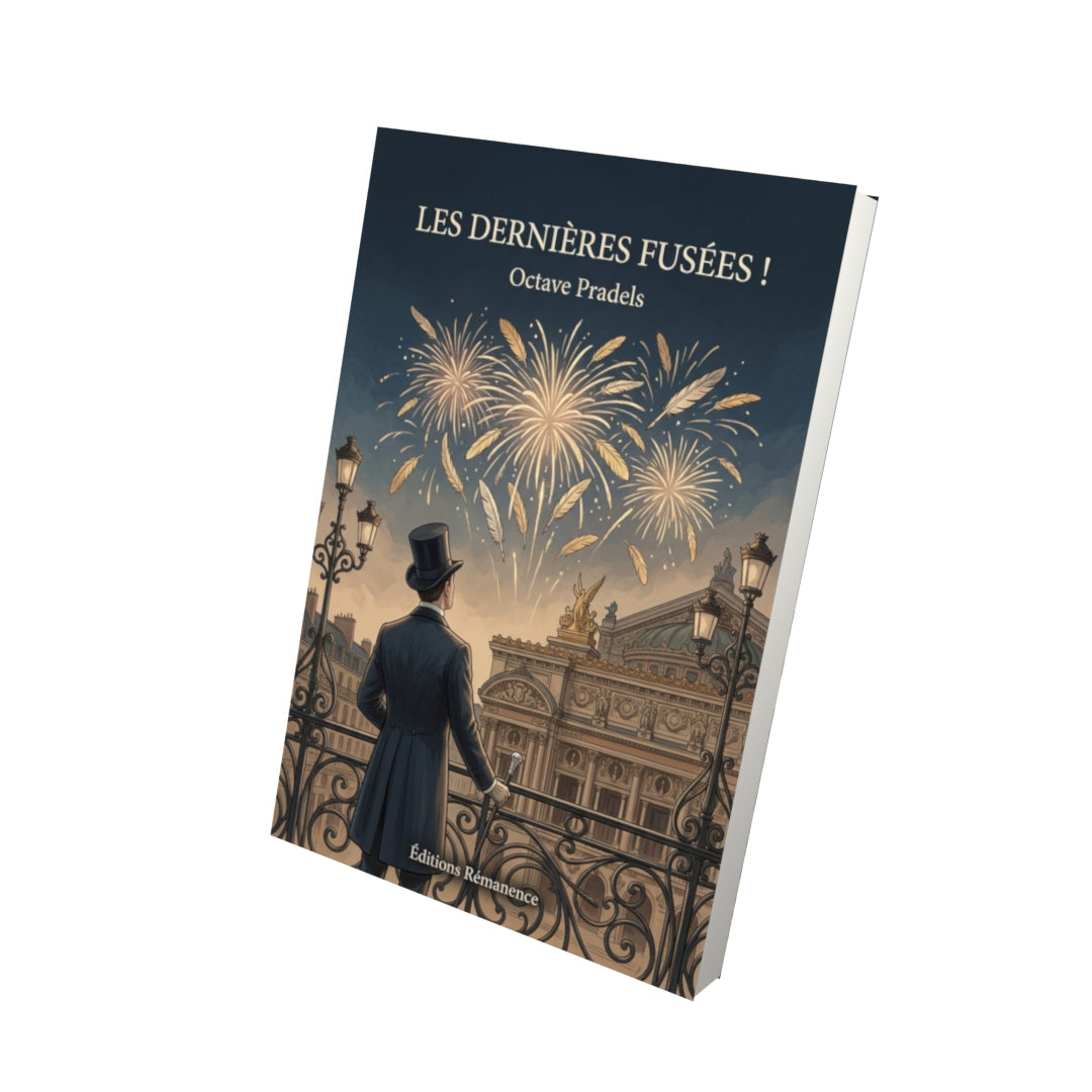 Livre Les Dernières Fusées ! par Octave Pradels - Vue 3D - Editions Remanence