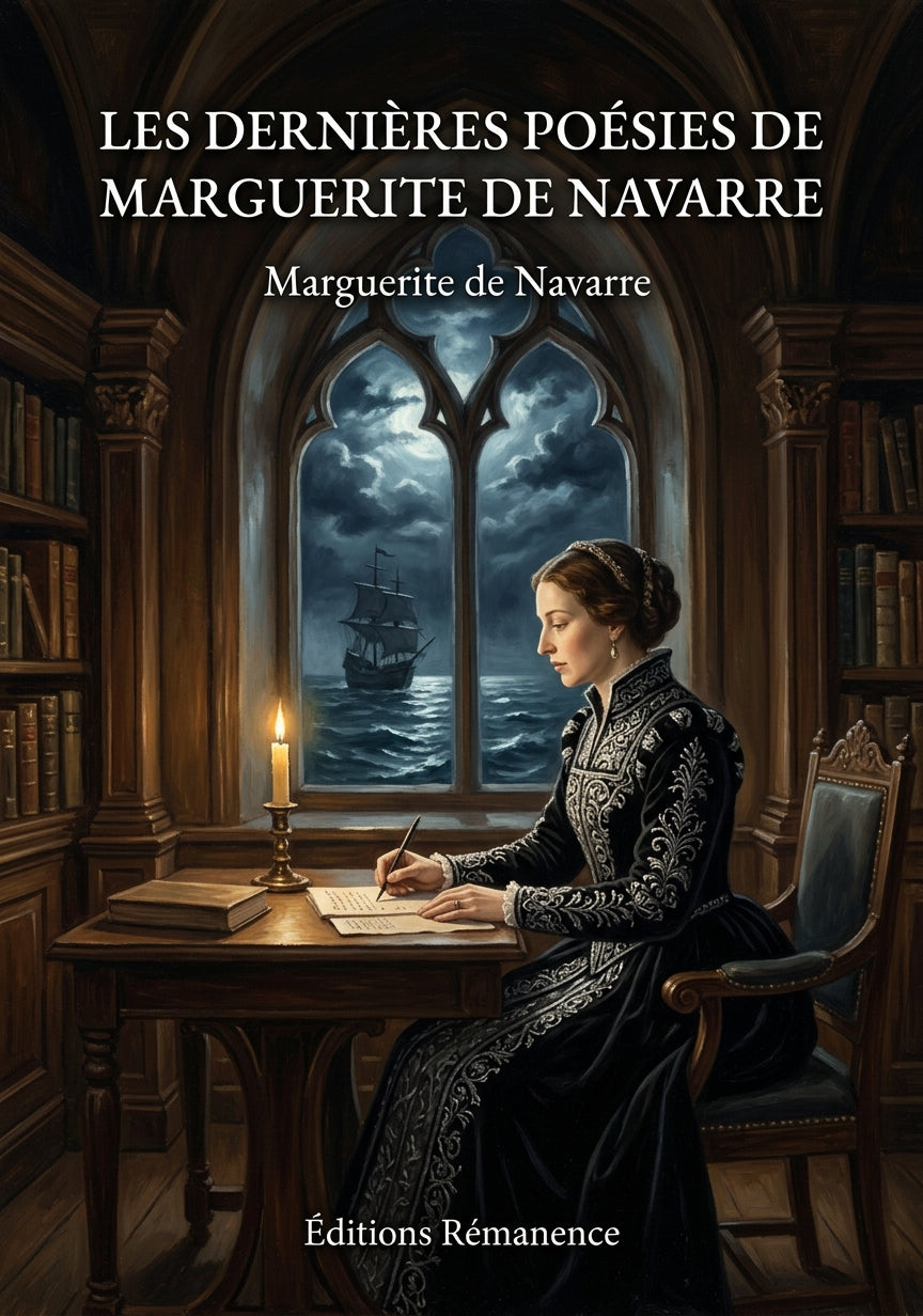 Livre Les Dernières Poésies de Marguerite de Navarre par Marguerite de Navarre - Couverture - Editions Remanence