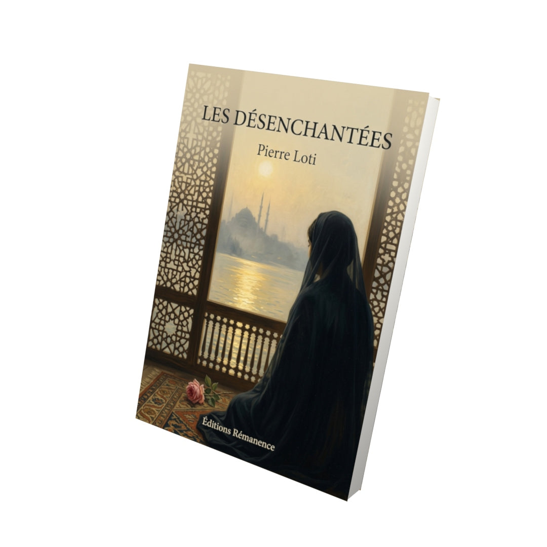 Livre Les Désenchantées par Pierre Loti - Vue 3D - Editions Remanence