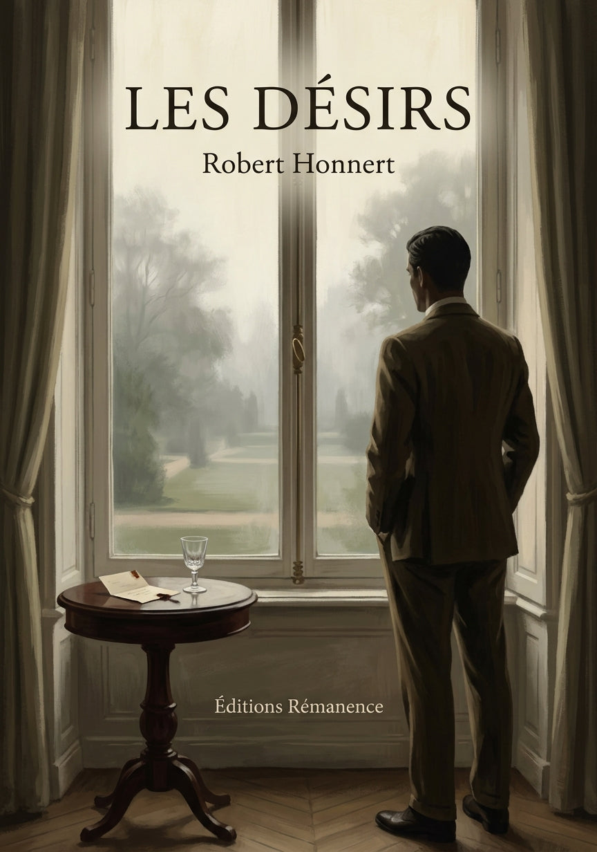 Livre Les Désirs par Robert Honnert - Couverture - Editions Remanence