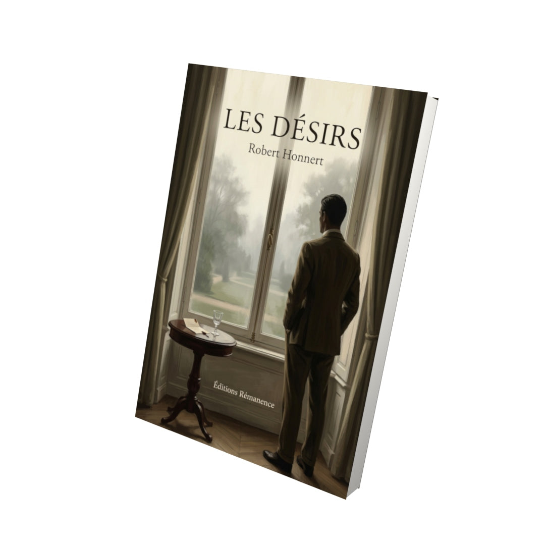 Livre Les Désirs par Robert Honnert - Vue 3D - Editions Remanence