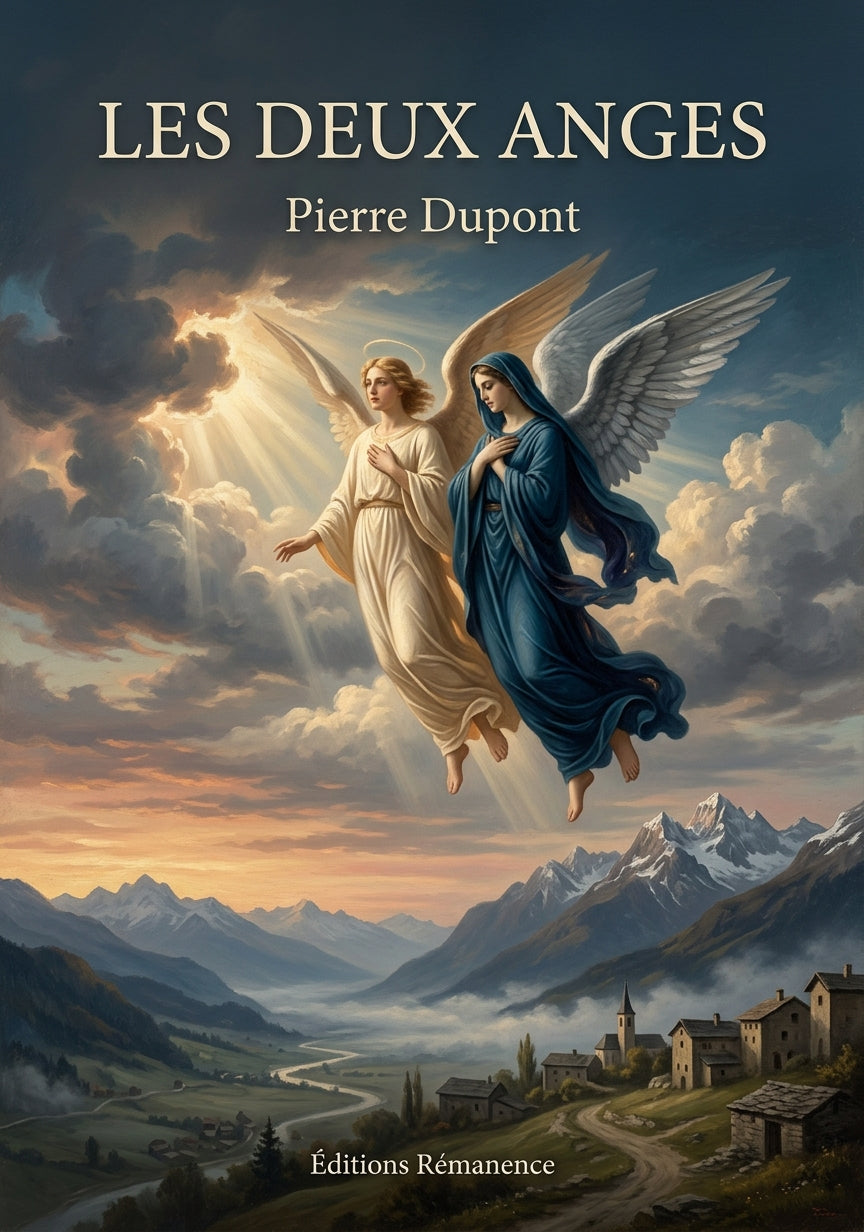 Livre Les Deux Anges par Pierre Dupont - Couverture - Editions Remanence