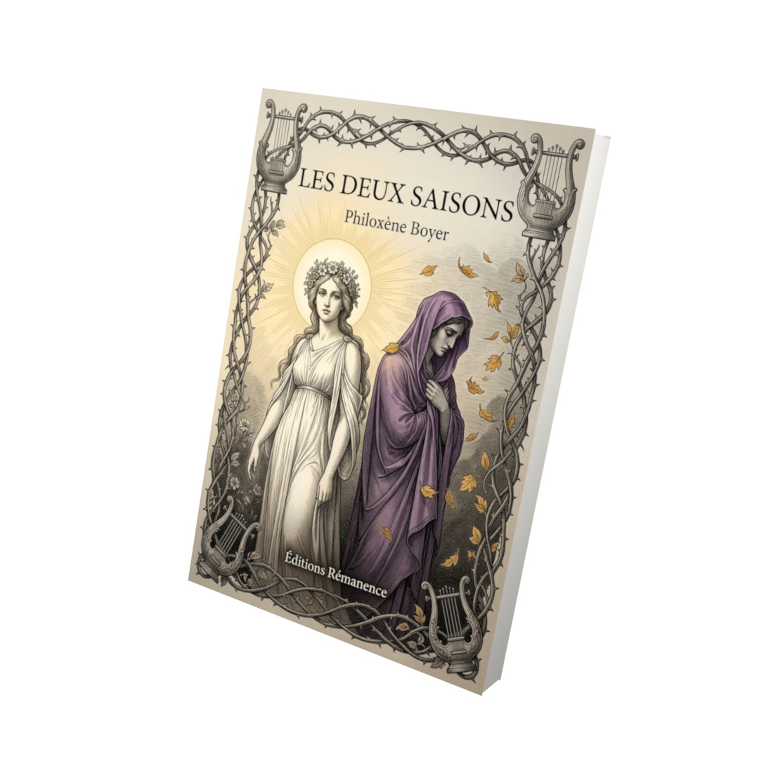 Livre Les Deux Saisons par Philoxène Boyer - Vue 3D - Editions Remanence