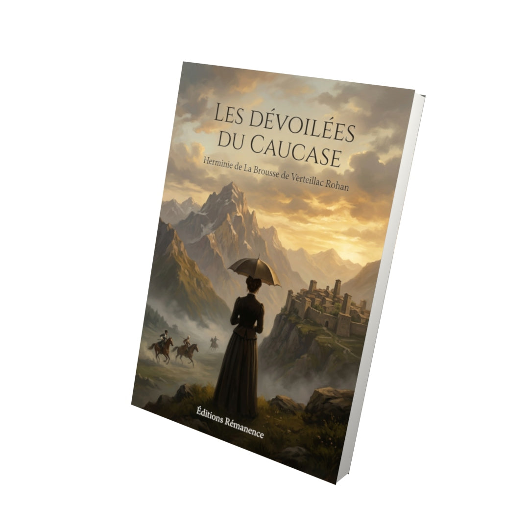 Livre Les Dévoilées du Caucase par Herminie de La Brousse de Verteillac Rohan - Vue 3D - Editions Remanence