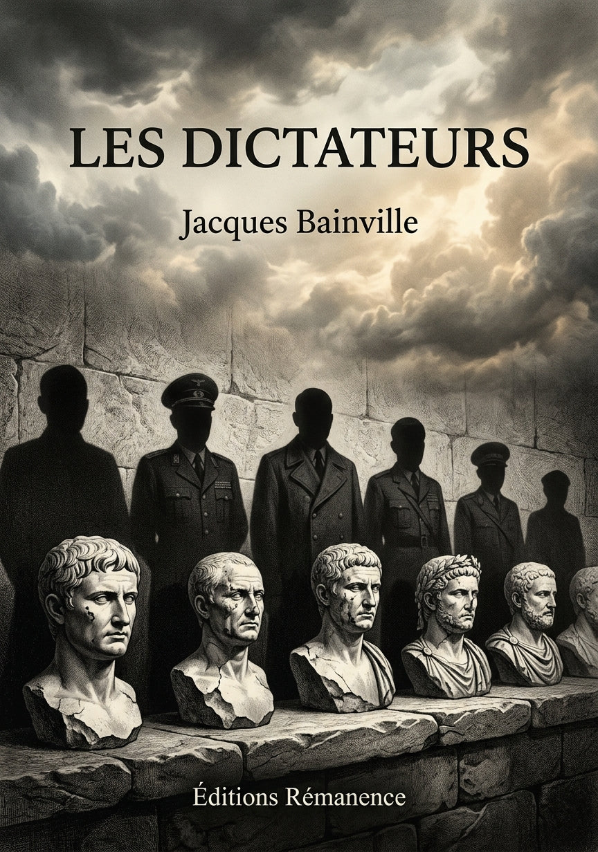 Livre Les Dictateurs par Jacques Bainville - Couverture - Editions Remanence
