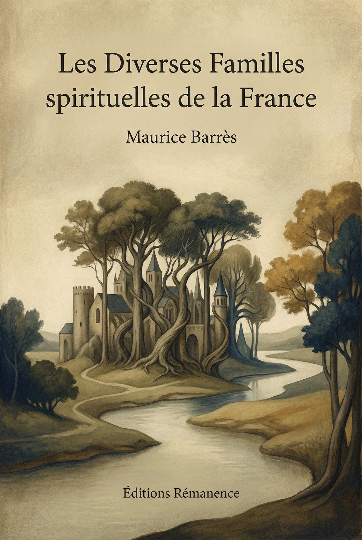 Couverture du livre Les Diverses Familles spirituelles de la France de Maurice Barrès