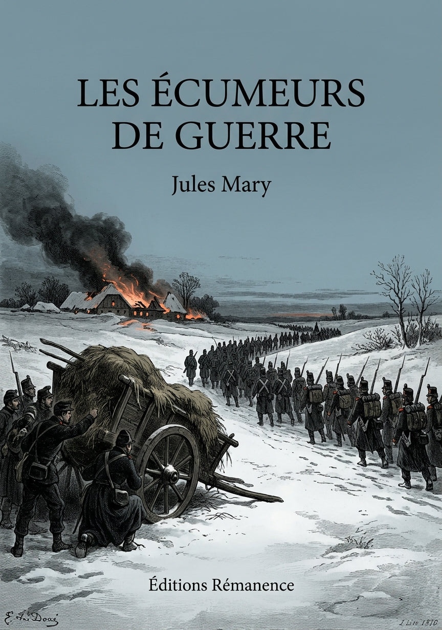 Livre Les Écumeurs de guerre par Jules Mary - Couverture - Editions Remanence