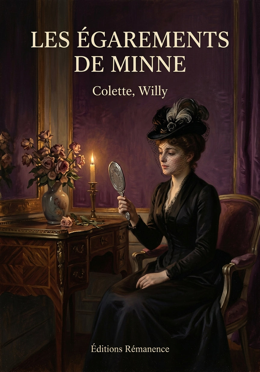 Livre Les Égarements de Minne par Colette, Willy - Couverture - Editions Remanence