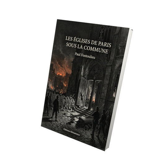 Livre Les églises de Paris sous la Commune - Paul Fontoulieu - Vue 3D - Editions Remanence
