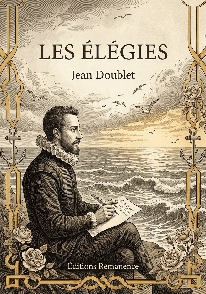 Livre Les Élégies par Jean Doublet - Couverture - Editions Remanence
