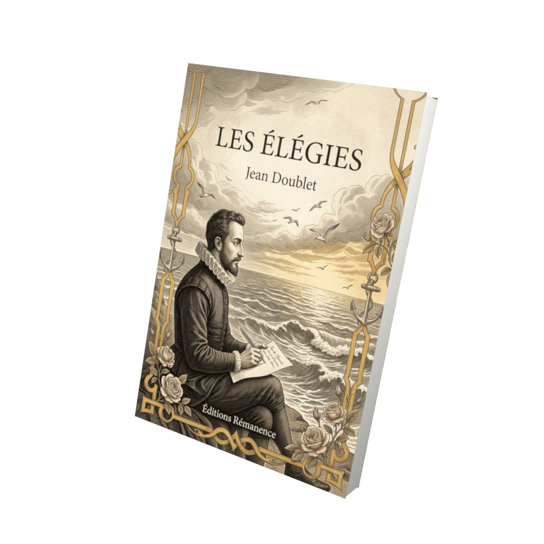 Livre Les Élégies par Jean Doublet - Vue 3D - Editions Remanence