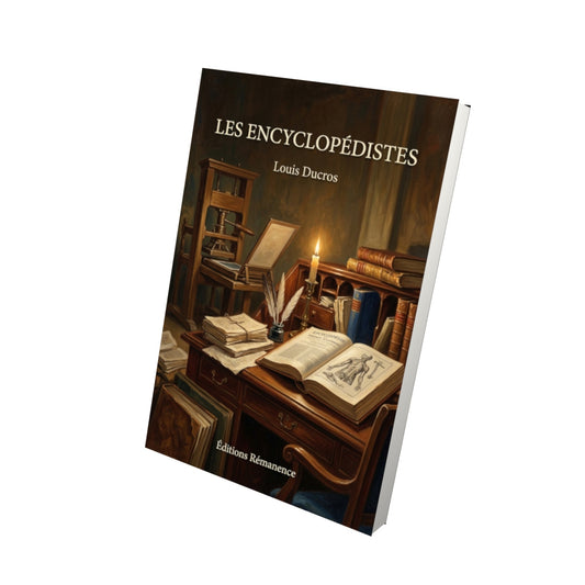 Livre Les Encyclopédistes par Louis Ducros - Vue 3D - Editions Remanence