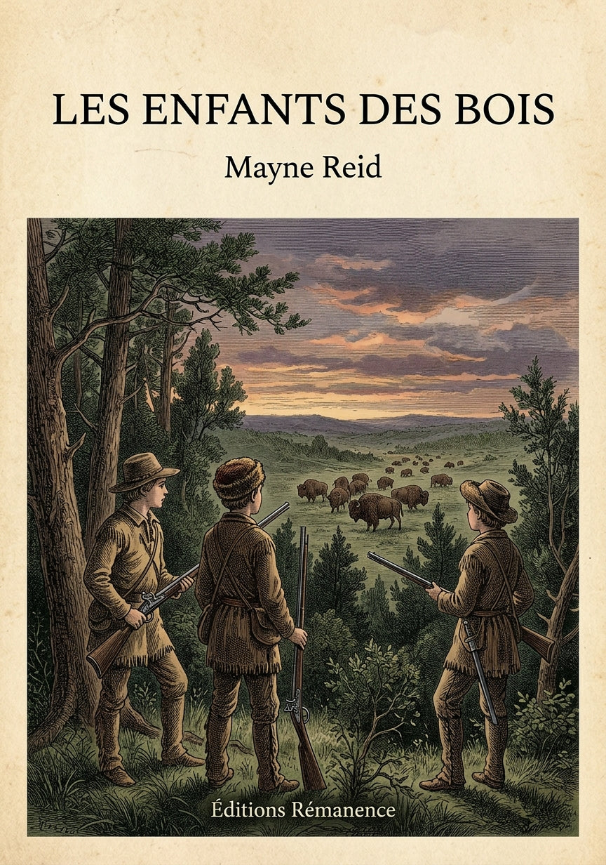Les enfants des bois - Mayne Reid (Couverture)