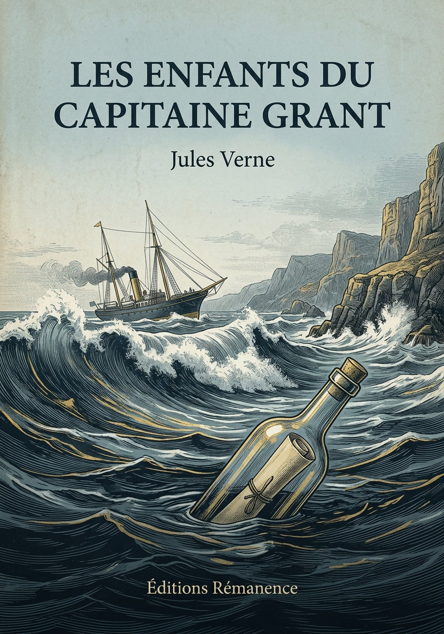 Les enfants du capitaine Grant - Jules Verne (Couverture)