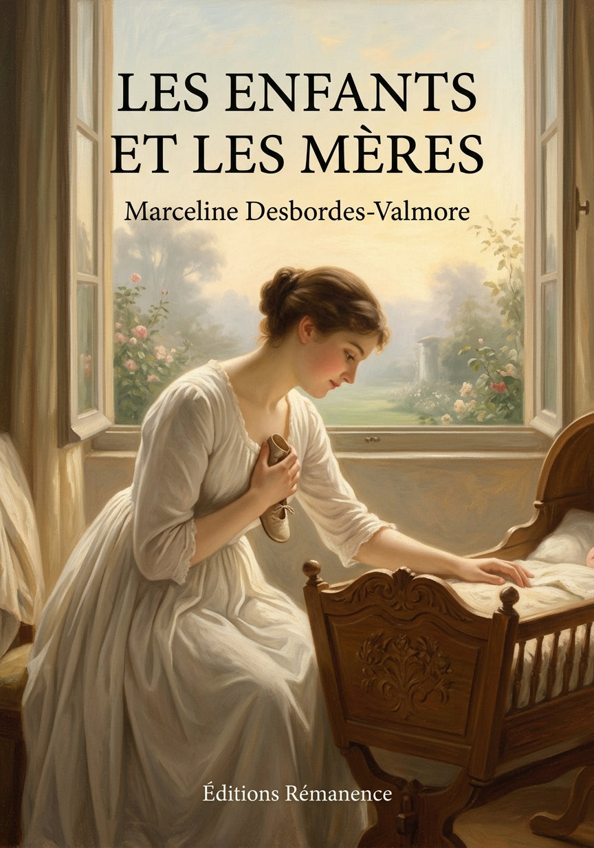 Livre Les Enfants et les Mères par Marceline Desbordes-Valmore - Couverture - Editions Remanence