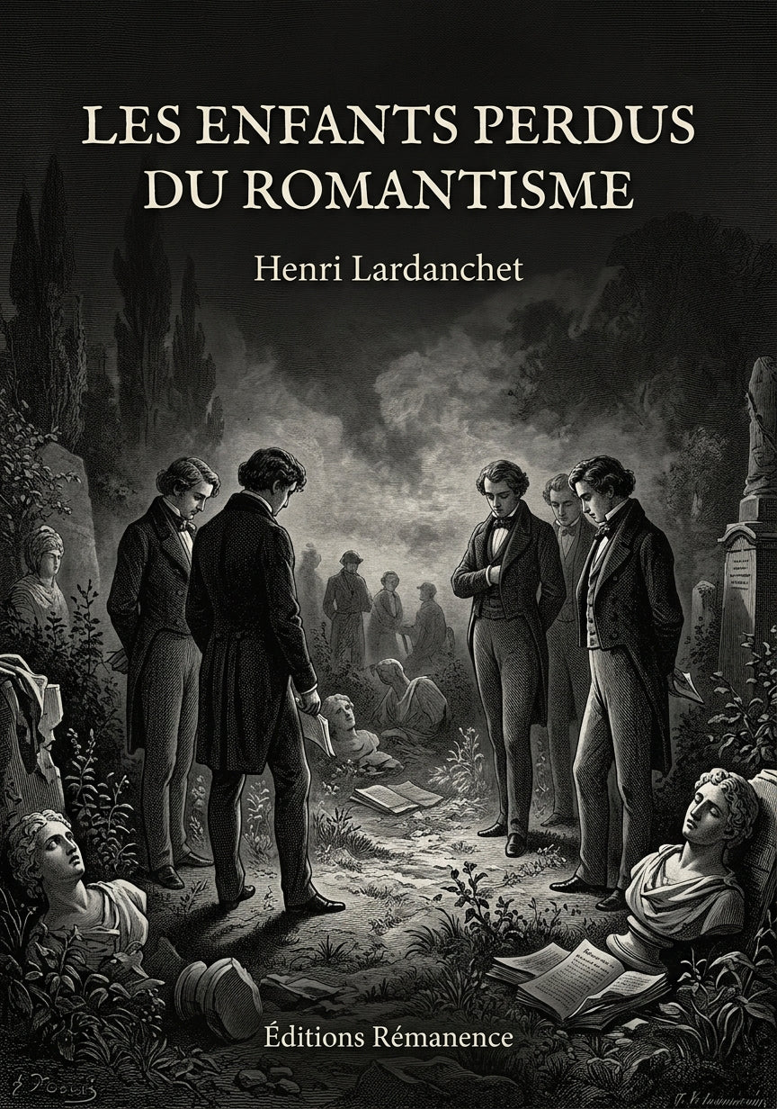 Livre Les Enfants perdus du Romantisme par Henri Lardanchet - Couverture - Editions Remanence