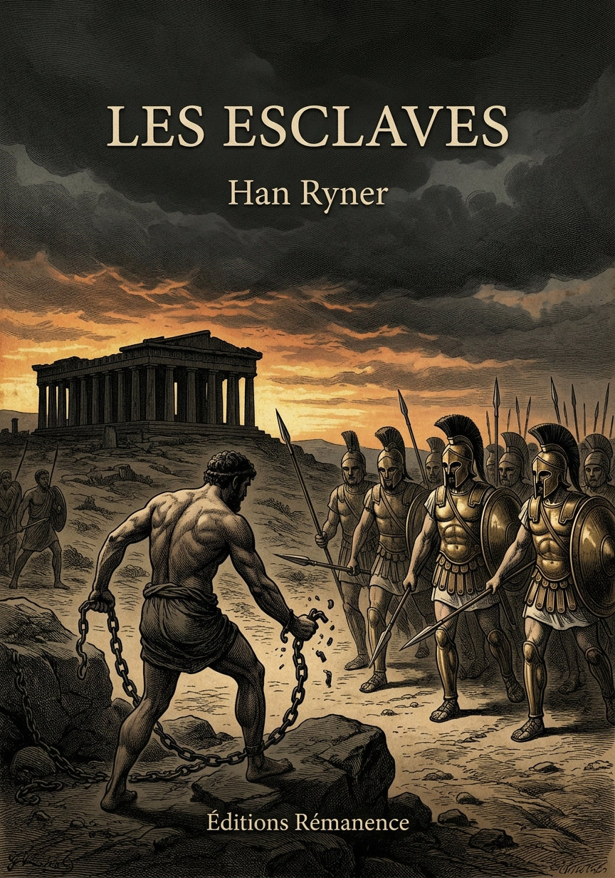 Livre Les Esclaves par Han Ryner - Couverture - Editions Remanence